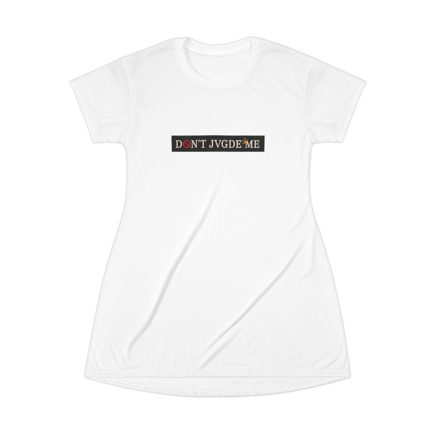 JMADA DJM Chic T-Shirt Dress - Code: White