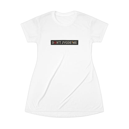 JMADA DJM Chic T-Shirt Dress - Code: White