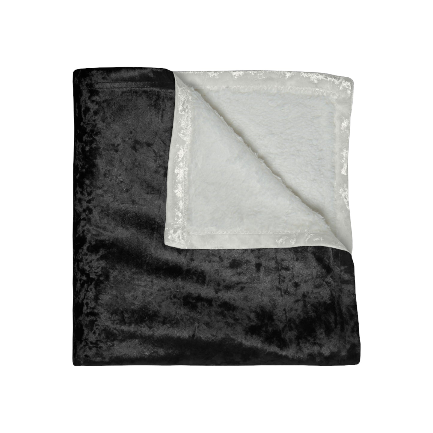 JMADA DJM Crushed Velvet Throw Blanket