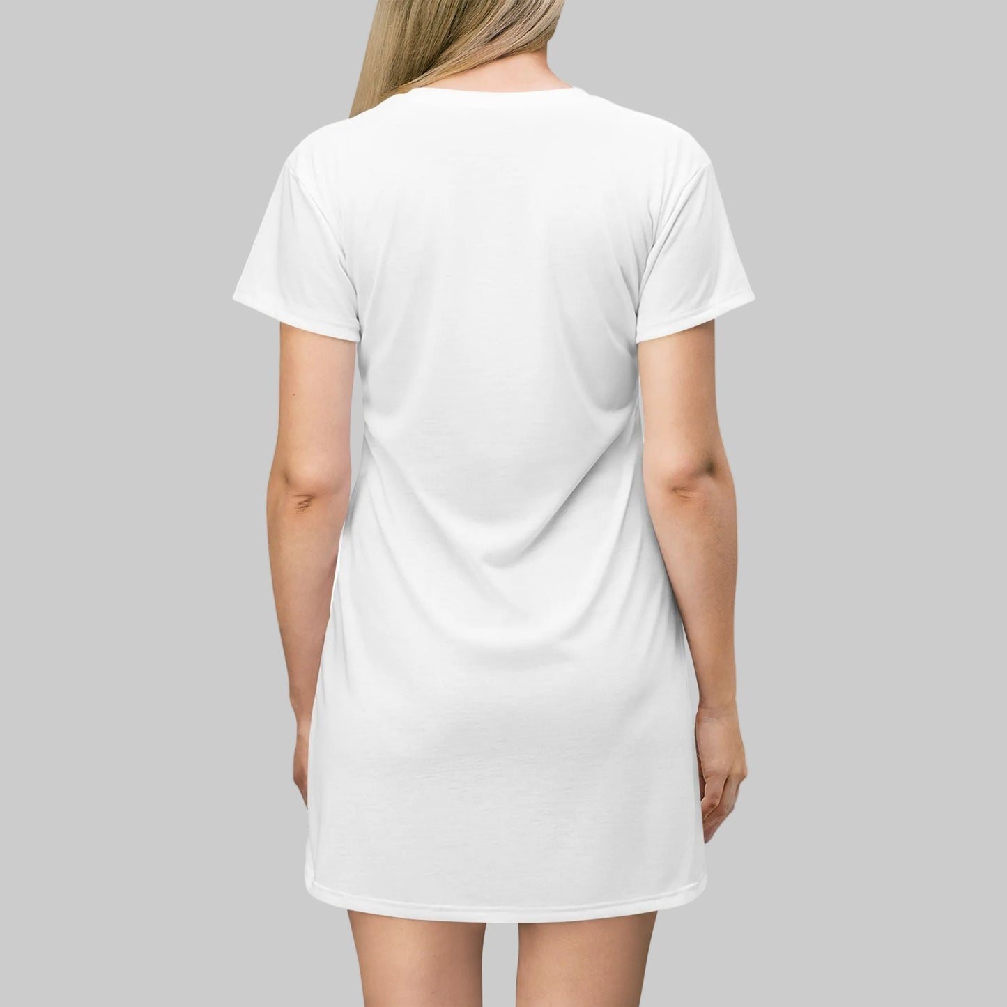 JMADA DJM Chic T-Shirt Dress - Code: White