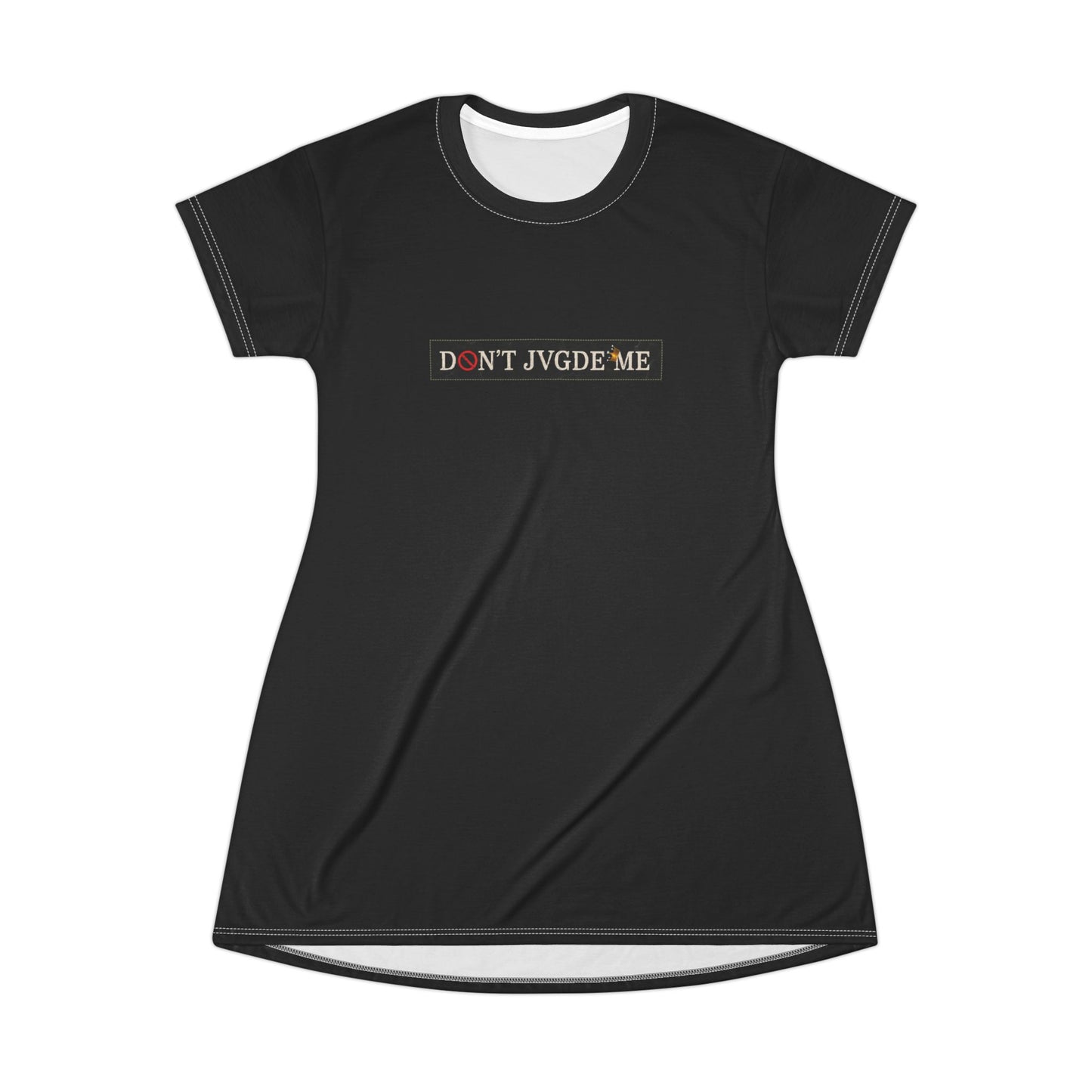 JMADA DJM Chic T-Shirt Dress - Code: Black