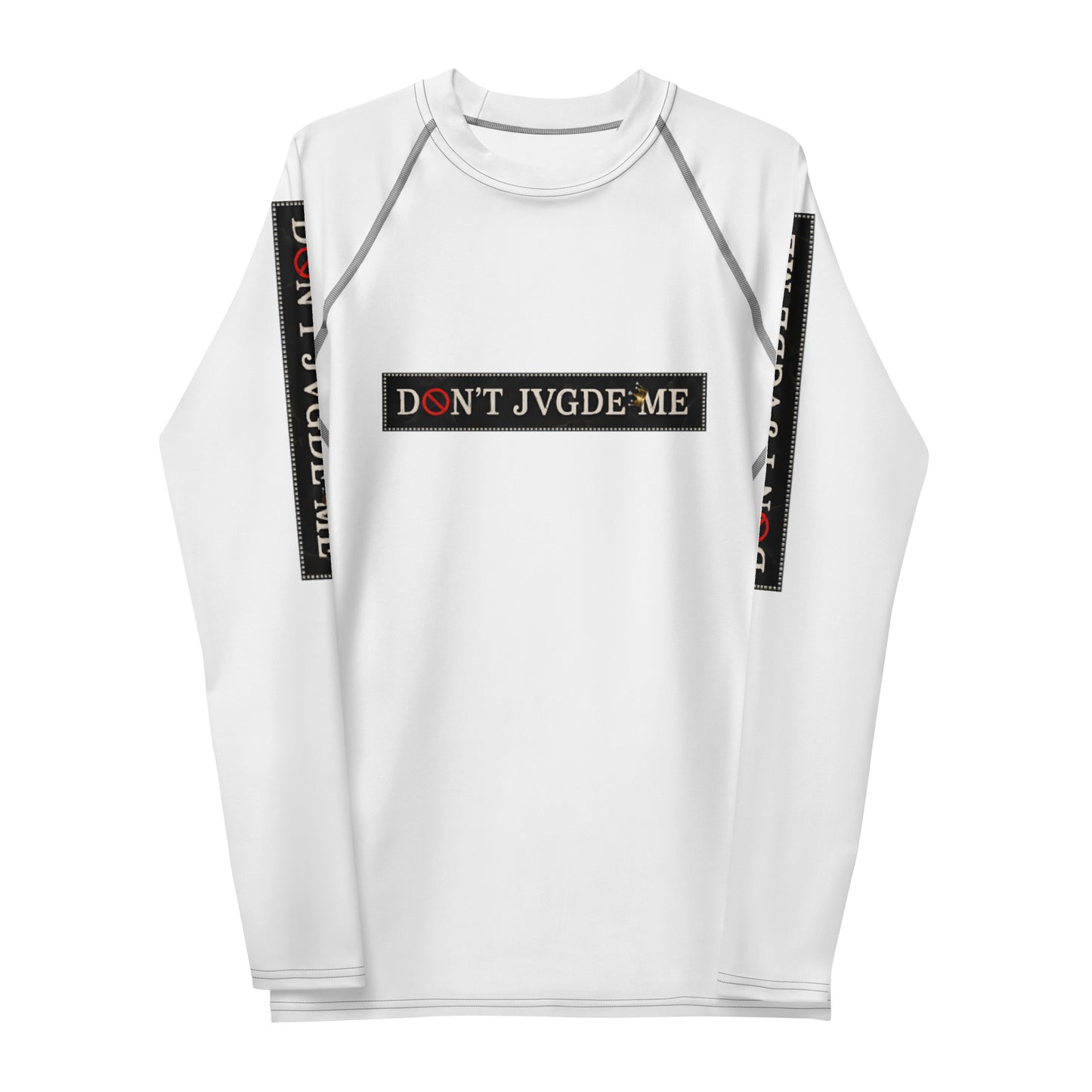JMADA DJM Men's Rash Guard - Code: White