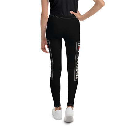 JMADA DJM Youth Leggings - Code: Black