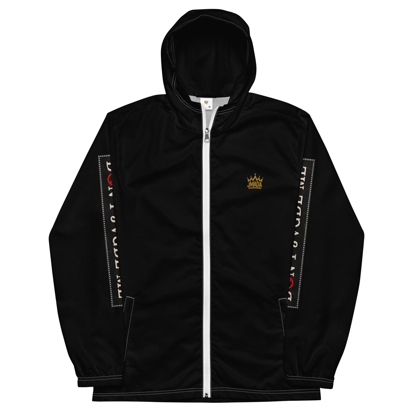 JMADA DJM Men’s Windbreaker- Code: Black